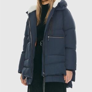 Orolay Women's Navy Down Jacket